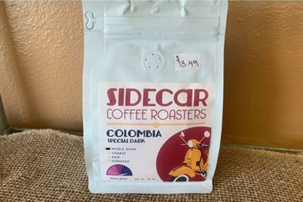 Sidecar Coffee, Colombia special dark whole bean