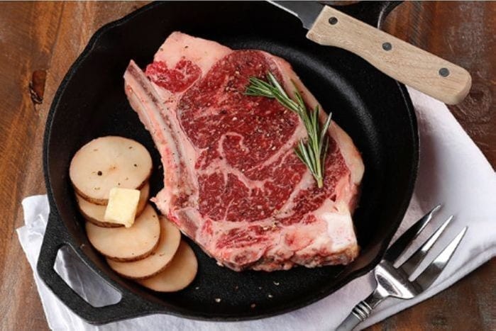 Hansen's Dairy Wagyu-Holstein beef - 10 oz. Ribeye Steak