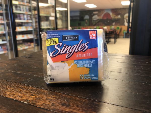 American singles cheese slices