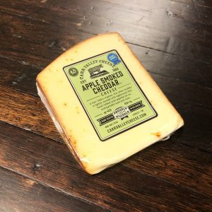 Carr Valley Apple smoked cheddar