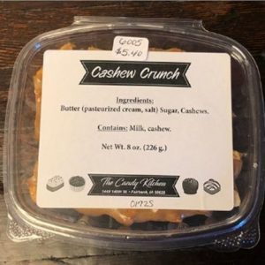 Candy Kitchen Cashew Crunch