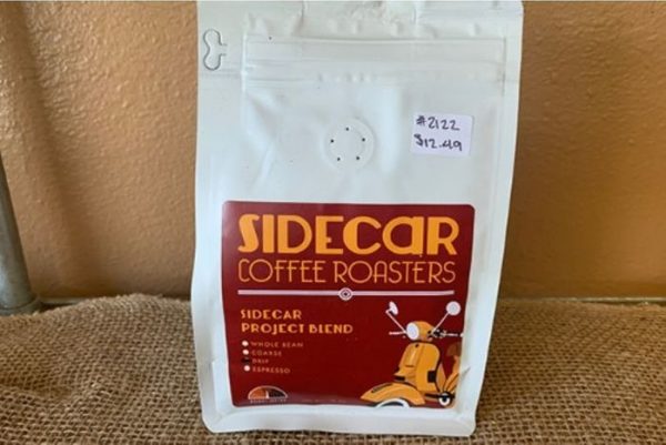 Sidecar coffee, 12 ounces grounds