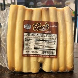 Laack's smoked string cheese