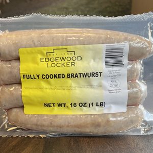 Edgewood fully cooked bratwurst