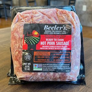 Beeler’s Bratwurst Hot Pork Sausage